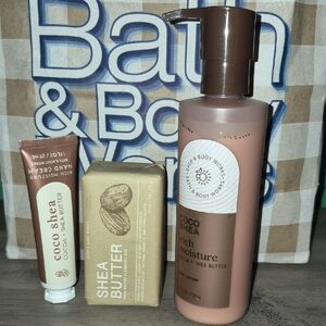 Bath & Body Works Coco Shea Moisture Trio